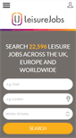 Mobile Screenshot of leisurejobs.com